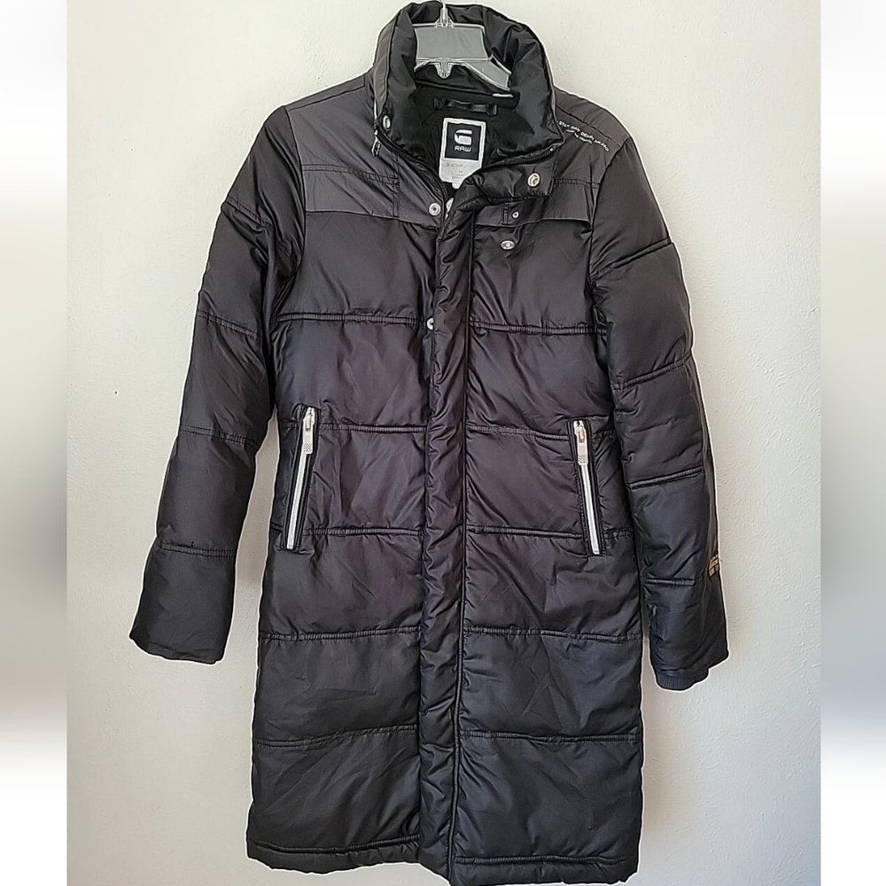 G Star Whistler Raw Women's Black Puffer Coat